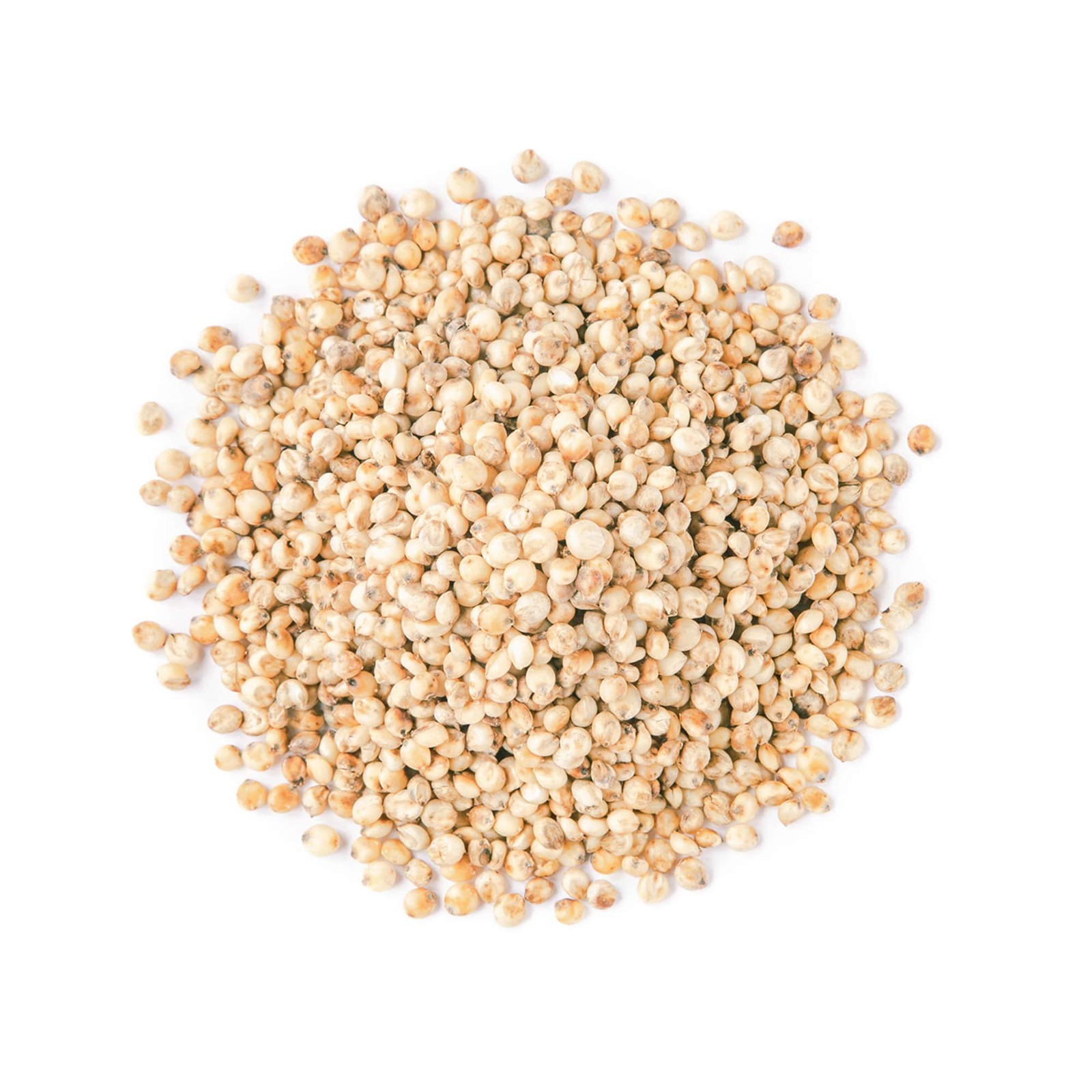Whole Grain Sorghum — Premium White Groats. Raw Milo Seeds. Vegan, Bulk, Vegan