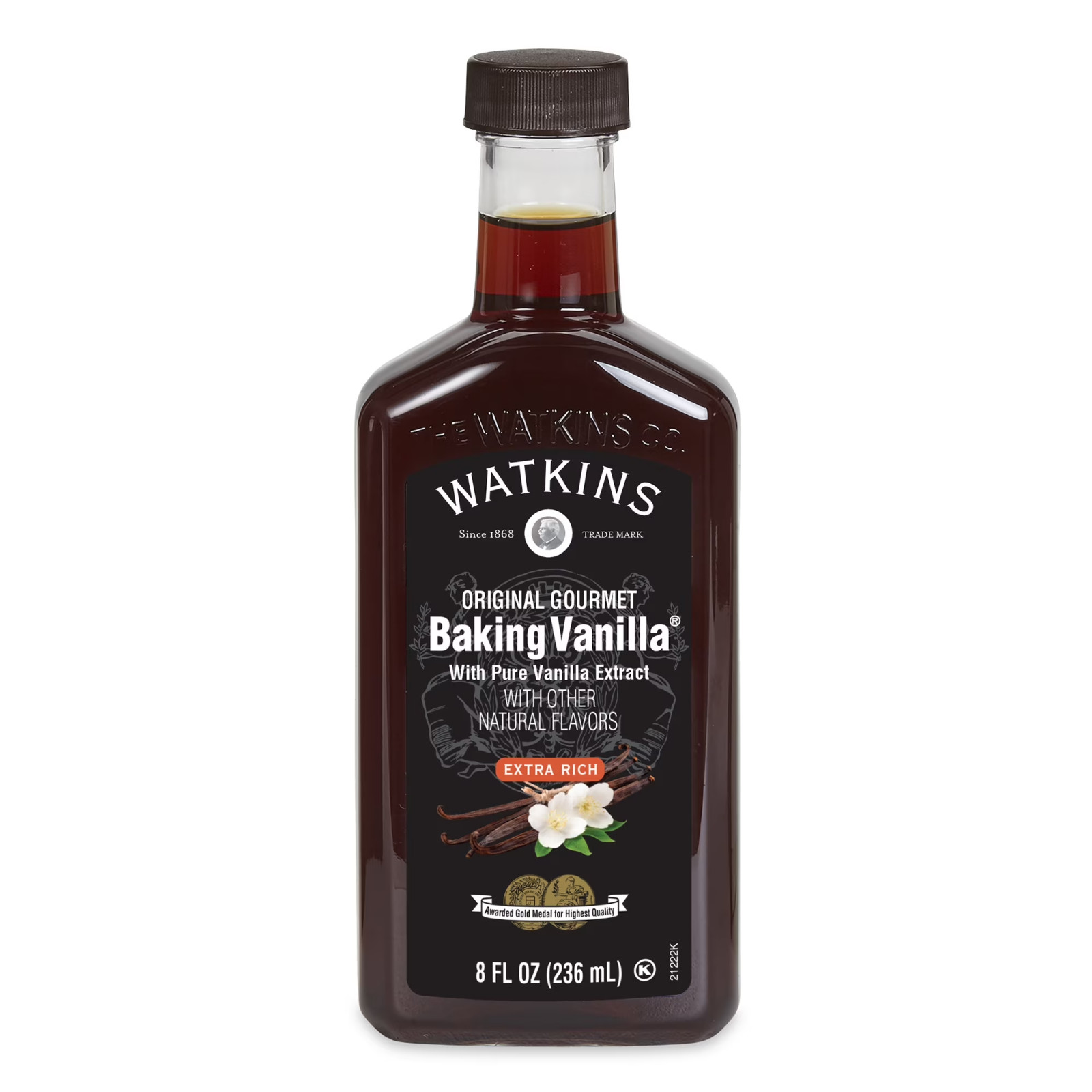 Watkins All Natural Original gourmet baking Vanilla with Pure Extract 8 fl oz…