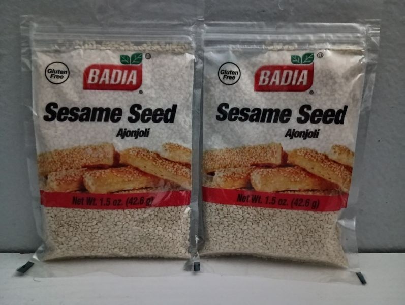 Badia® Sesame Seed Ajonjoli 1.5oz (2 Pack) Gluten Free No MSG & Kosher