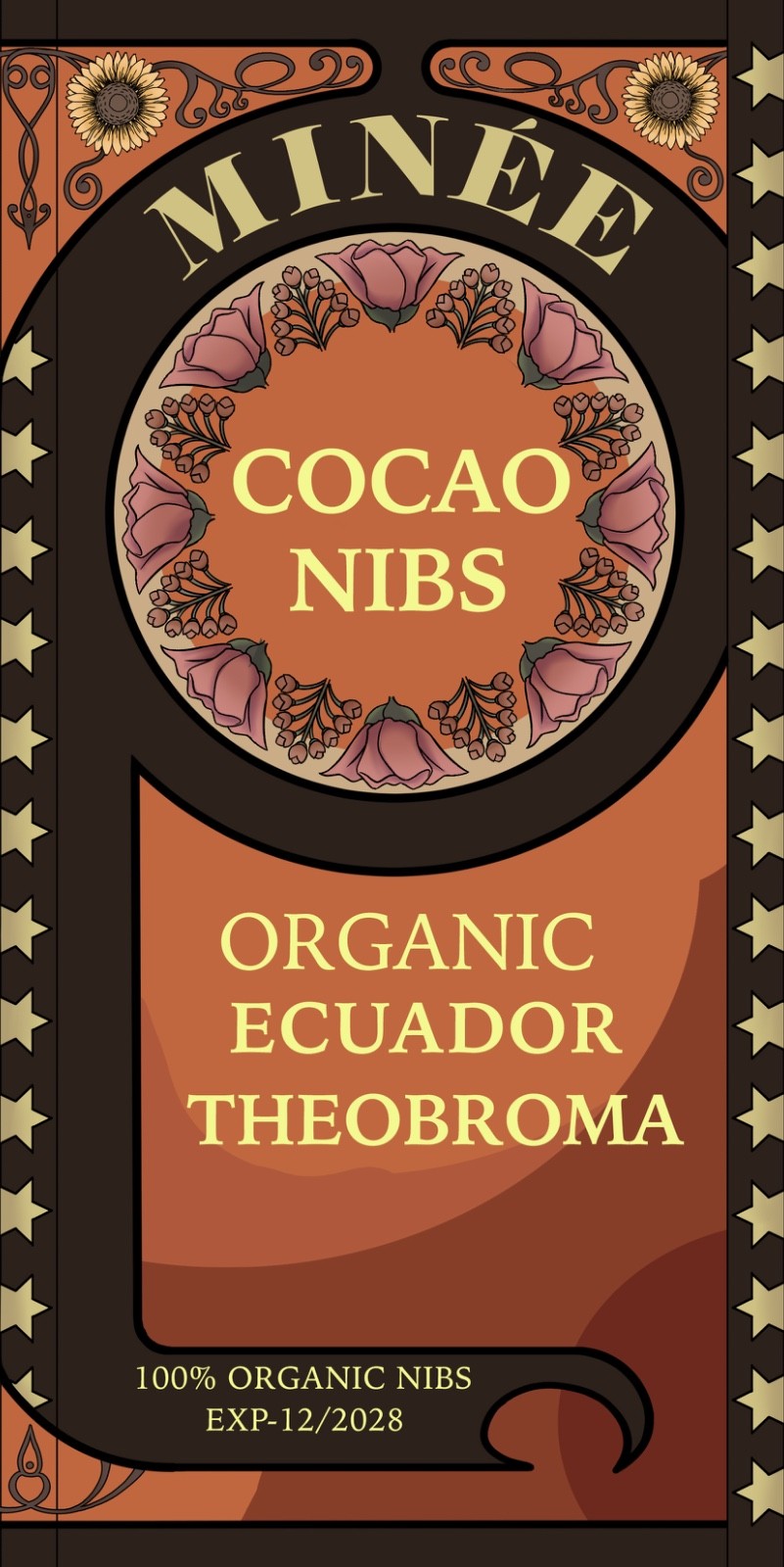 Five Pounds Organic Ecuadorian Cacao Nibs. Great for Chocolate, Cocoa or Baking!