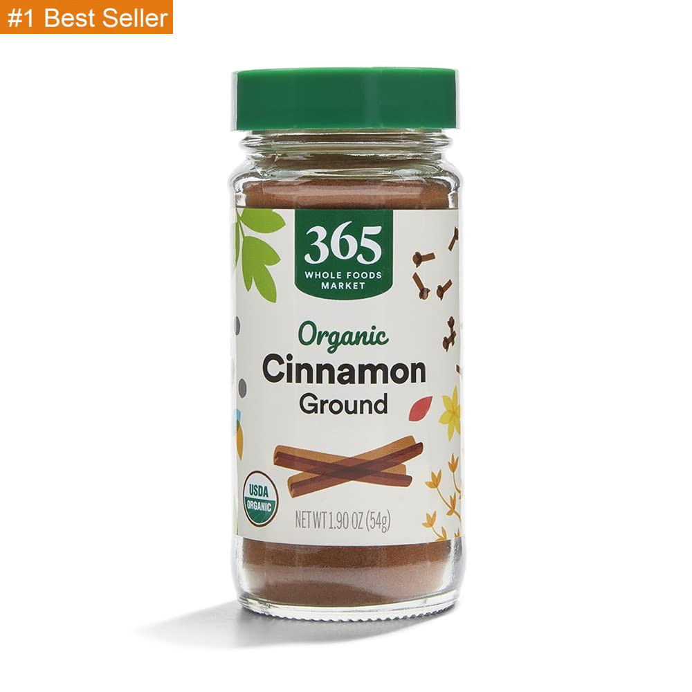 , Organic Ground Cinnamon, 1.9 Ounce