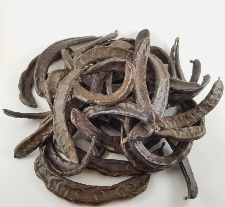 Dried Carob Pods Ceratonia siliqua, Vegan Sweet, St. John’s bread * 1 Pound