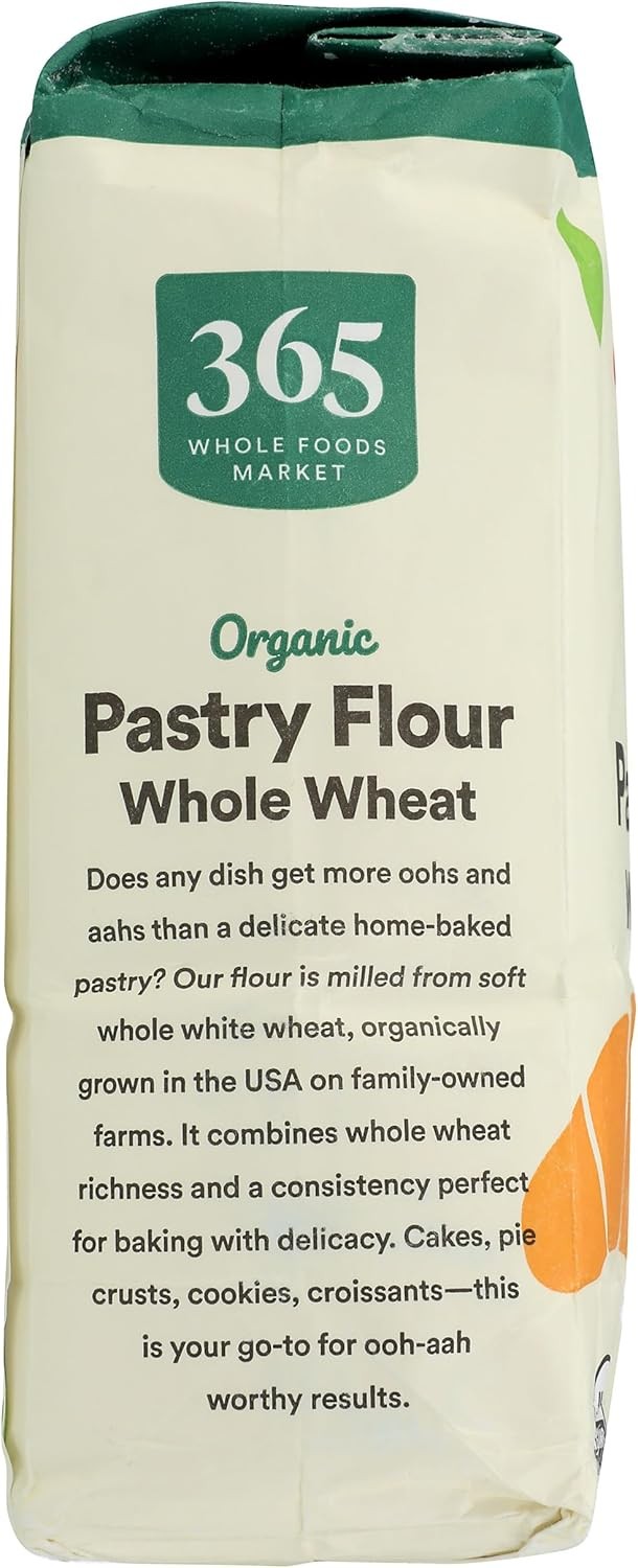 Organic Whole Wheat Pastry Flour, 2 LB