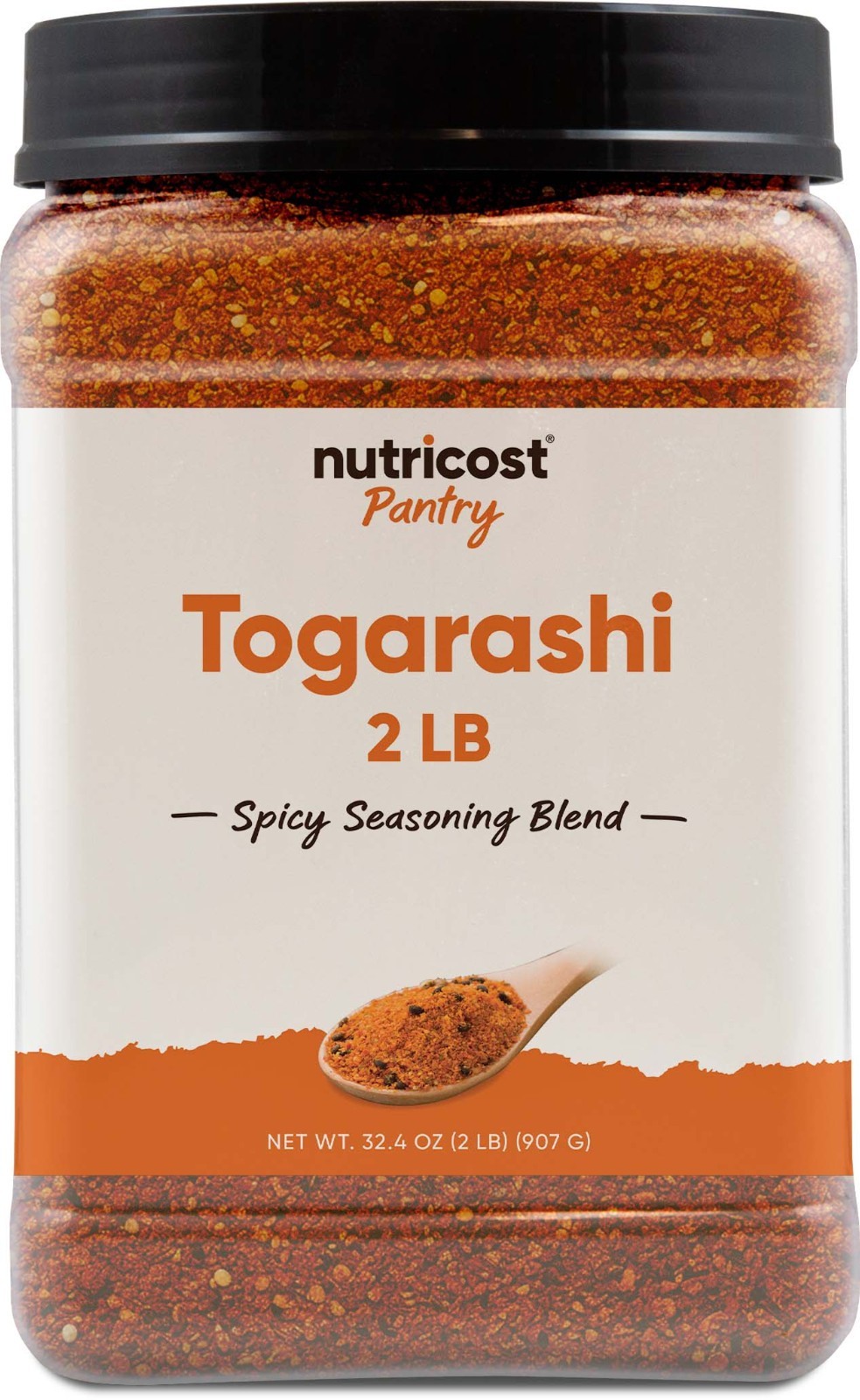 Nutricost Pantry Togarashi Seasoning Powder (2 LB)- Spicy Japanese 7 Spice Blend