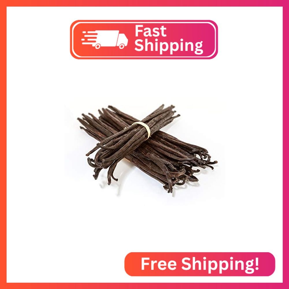Sri Lankan Vanilla Beans Whole Grade A Vanilla Pods for Homemade Vanilla Extract