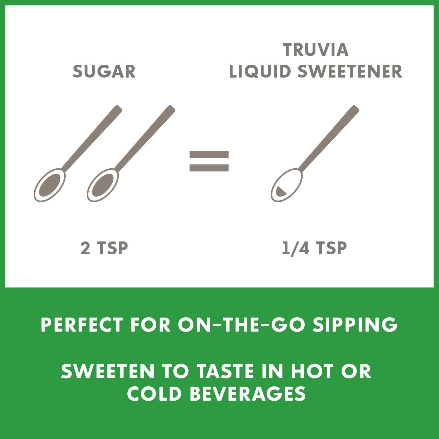 Stevia Leaf Zero Calorie Sugar Free Liquid Sweetener 2.7 Fl Oz Original Size