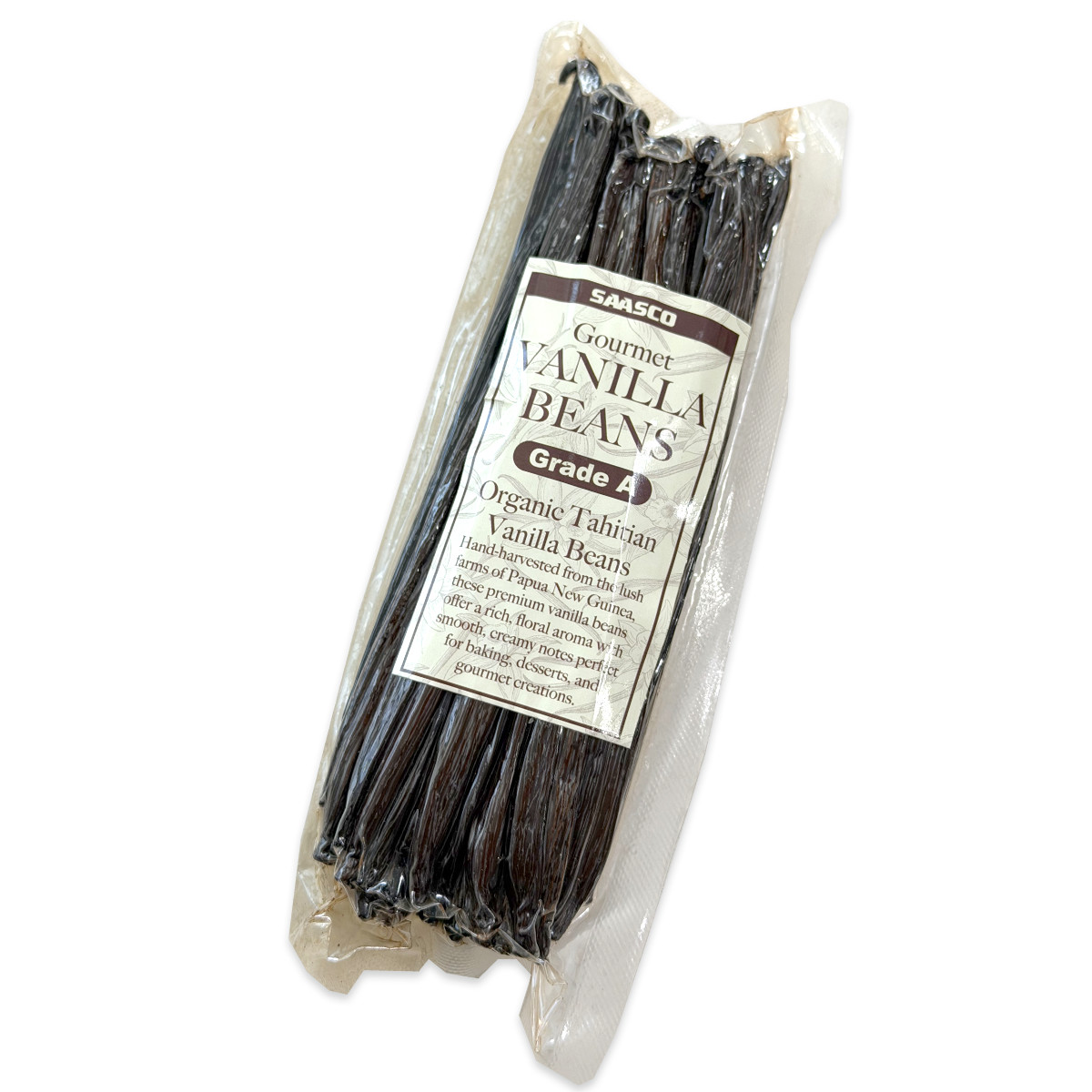 Tahitian Vanilla Beans Premium Grade A Whole Pods 1/2 Pound