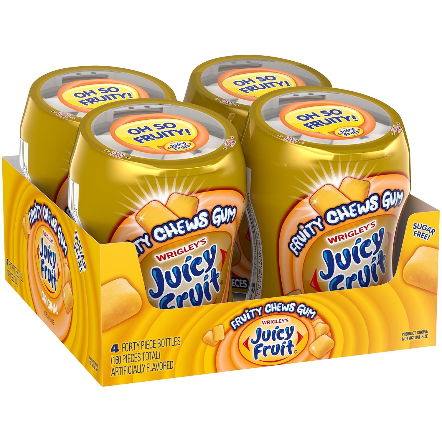 Original Bubble Chewing Gum, 5 Count (Pack of 18)