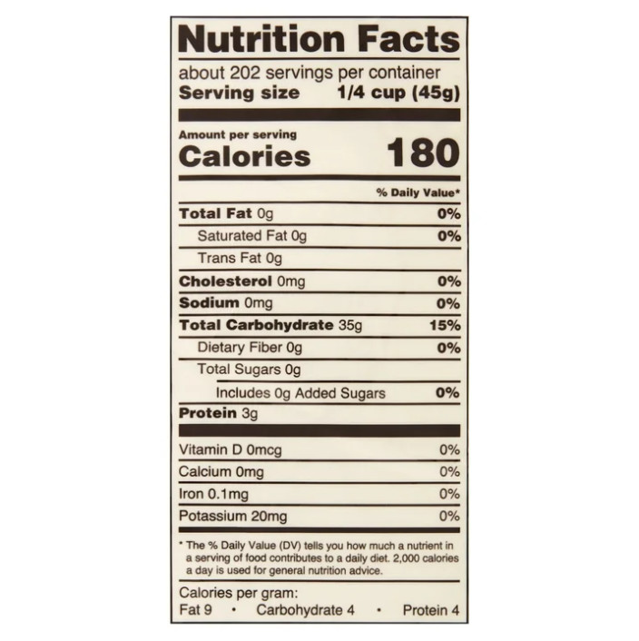 2 pack Great Value Jasmine Rice, 20 lb
