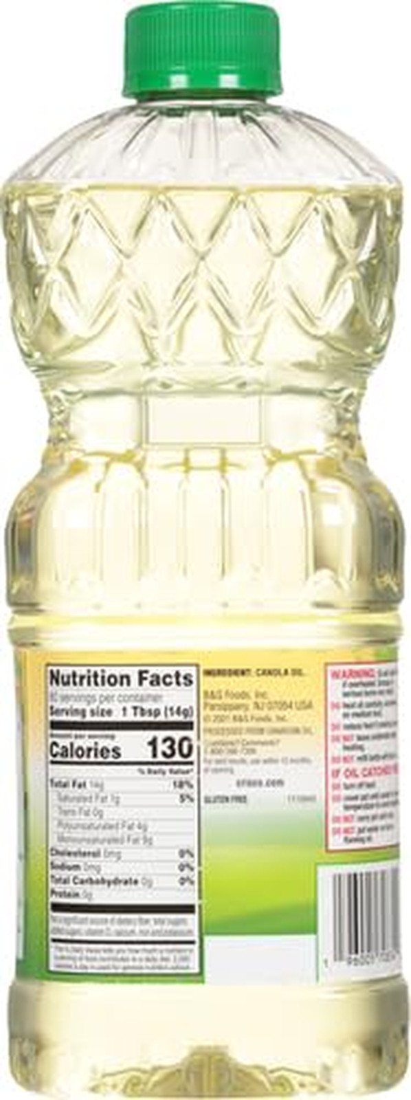 Pure Canola Oil, 40 Fluid Ounce