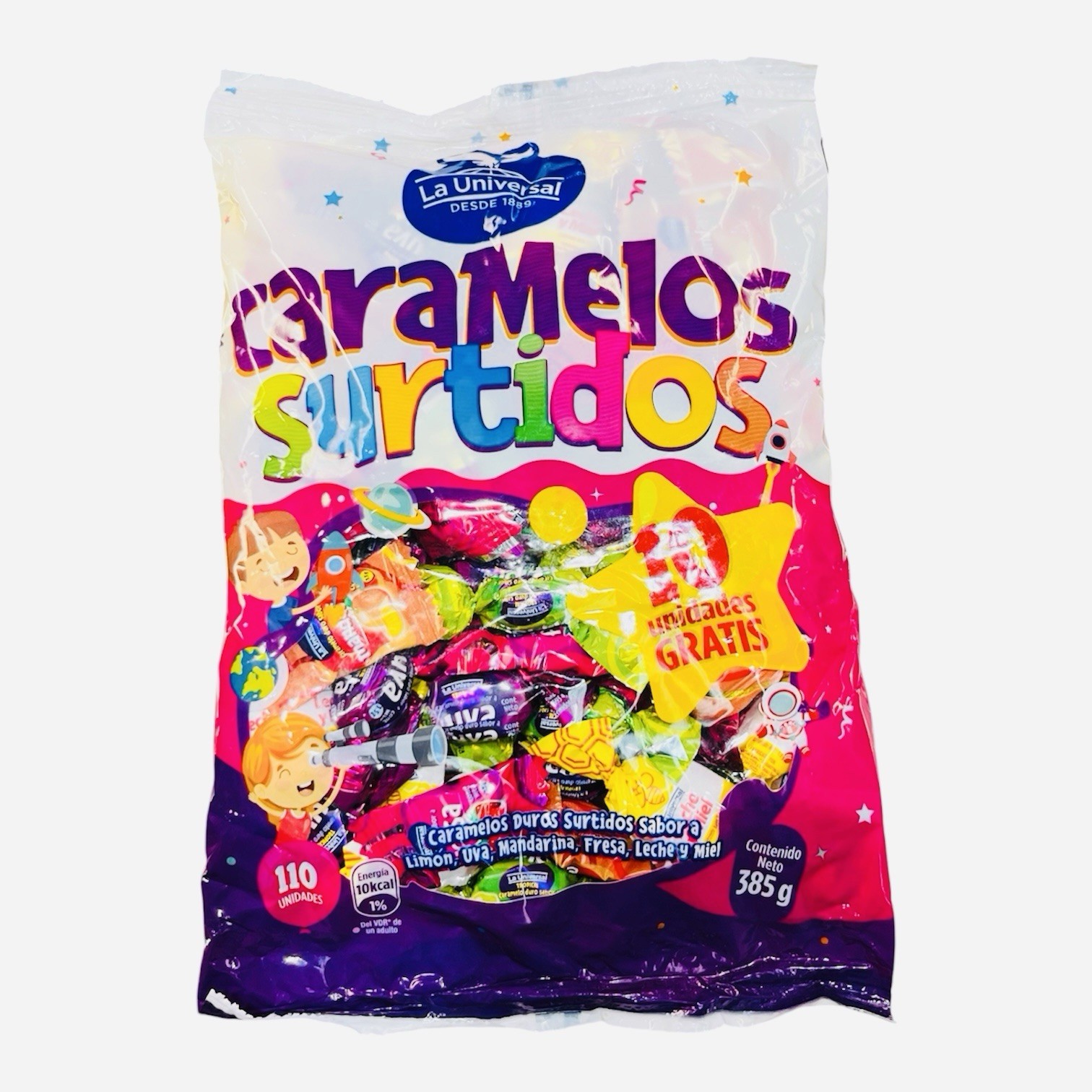 Caramelos Surtidos La Universal Ecuador 110 Unit (385g)