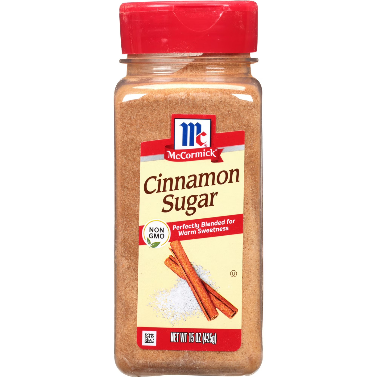 McCormick Non-GMO Kosher Cinnamon Sugar, 15.0 oz Bottle, Free Shipping…