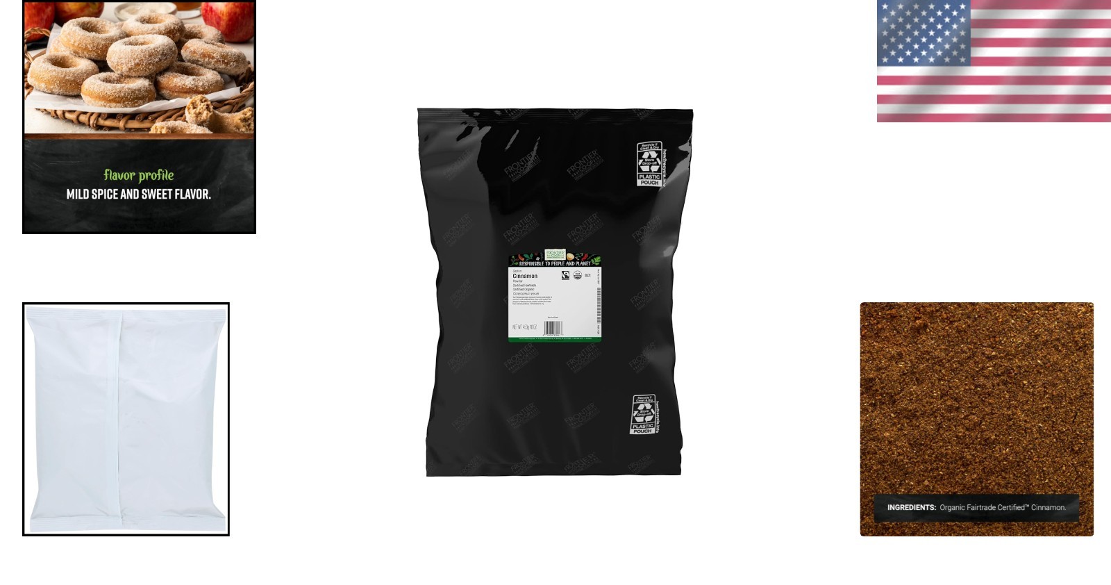 Fairtrade Certified Ceylon Cinnamon – 16 Oz