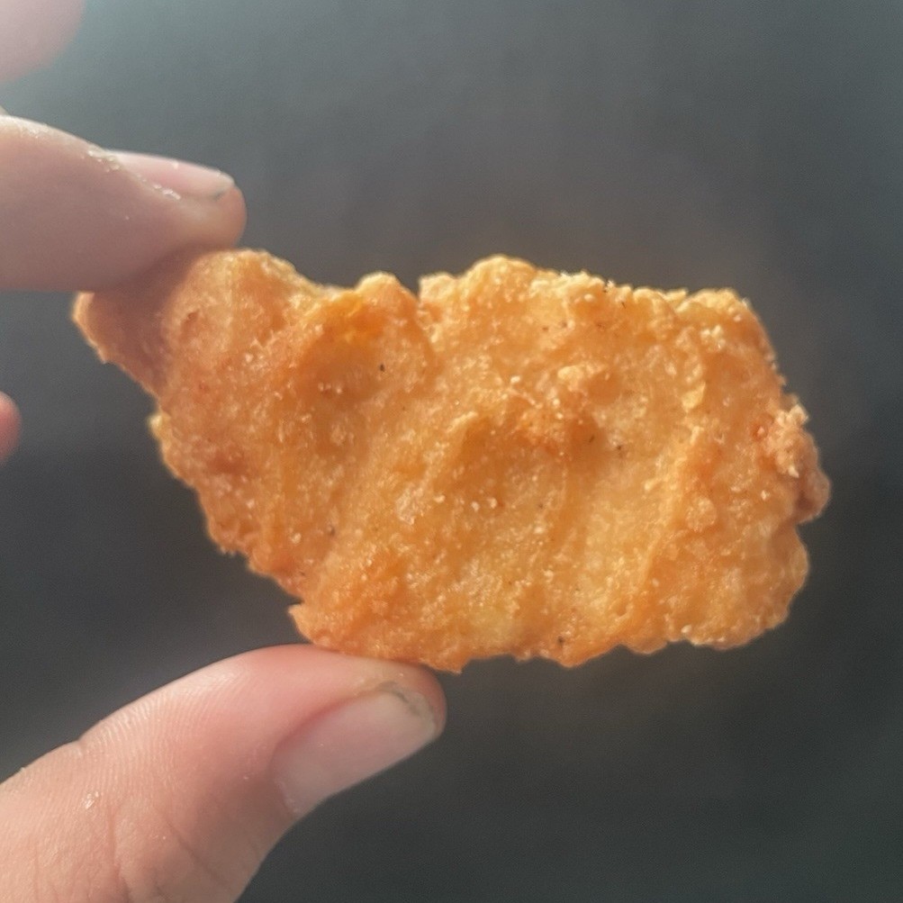 Chicken Nugget Shaped As The United States