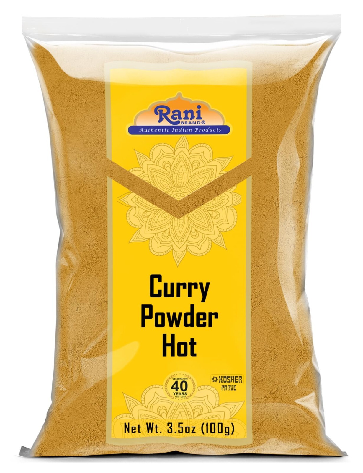 Rani Curry Powder Hot Natural 11-Spice Blend 100g (3.5oz)