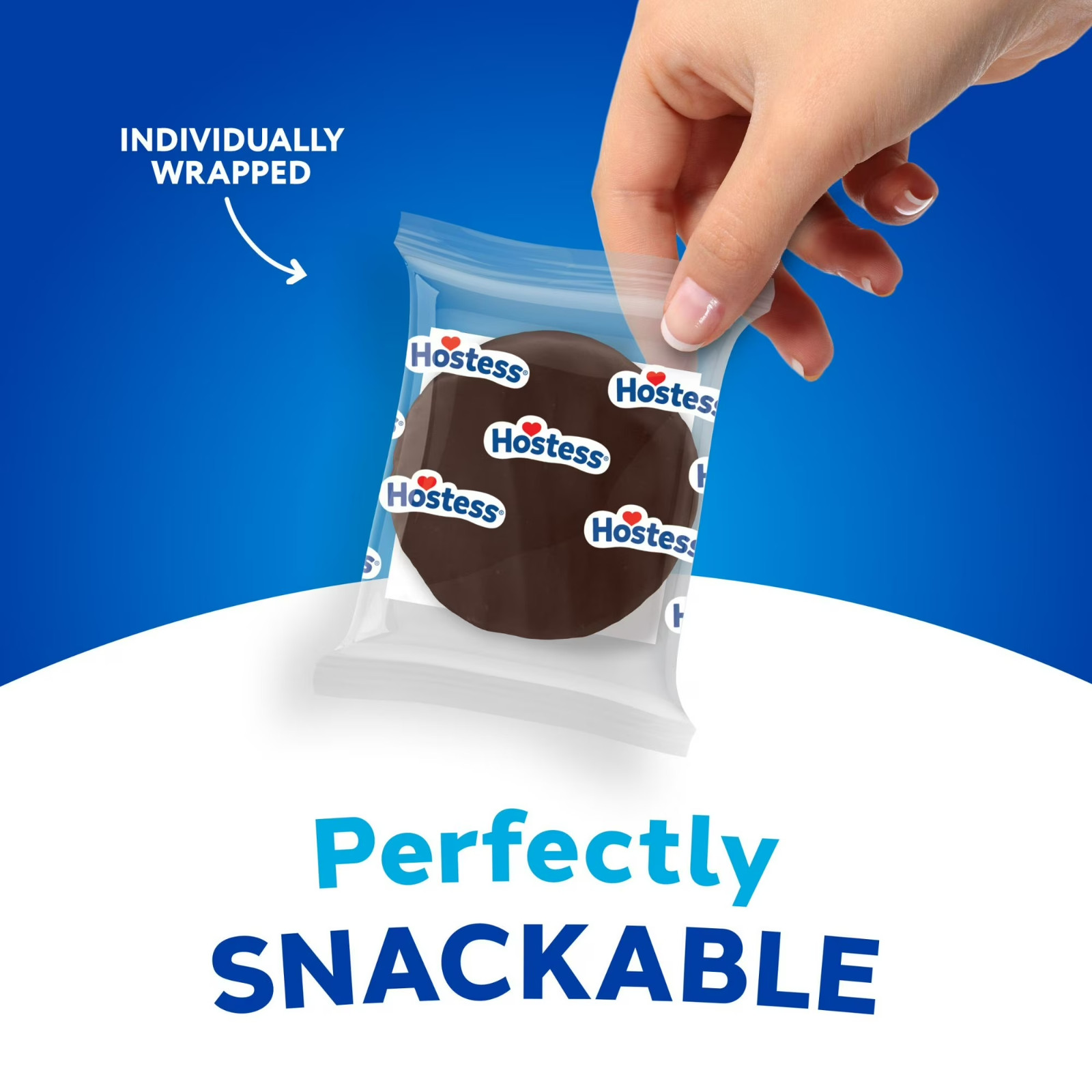 Hostess Ding Dongs Snack Cakes, Chocolate Cake with Crème Filling & Fudgy Icing,