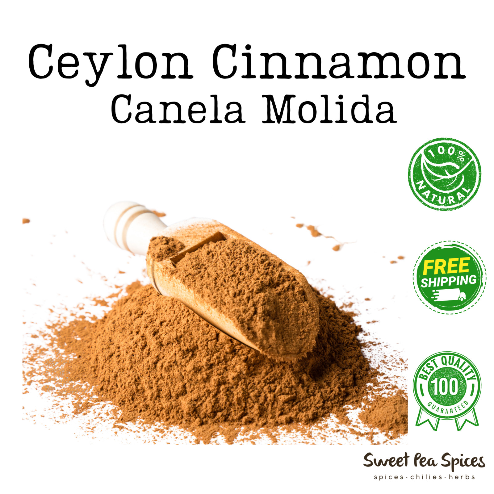 True Ceylon Cinnamon Powder – All Sizes – High Quality Cinnamon