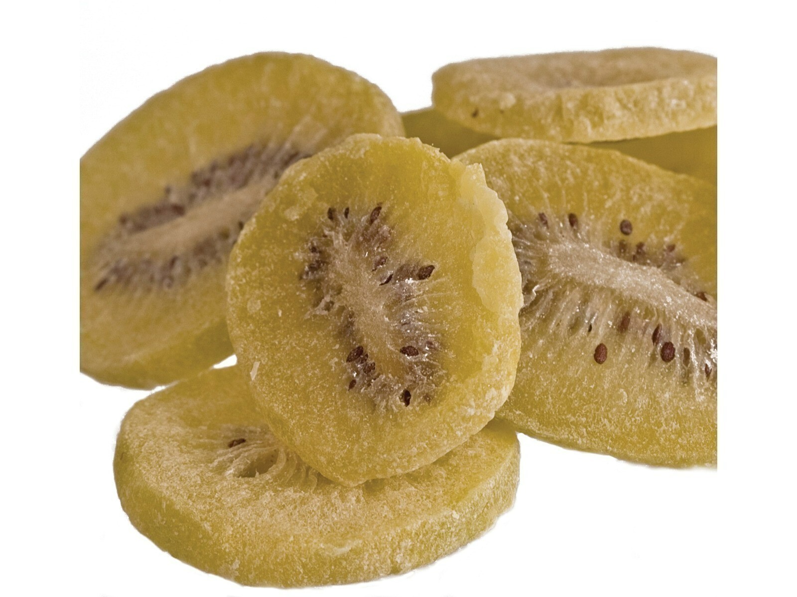 Natural Color Kiwi Slices 2 Pounds Dried Fruit Free Shipping