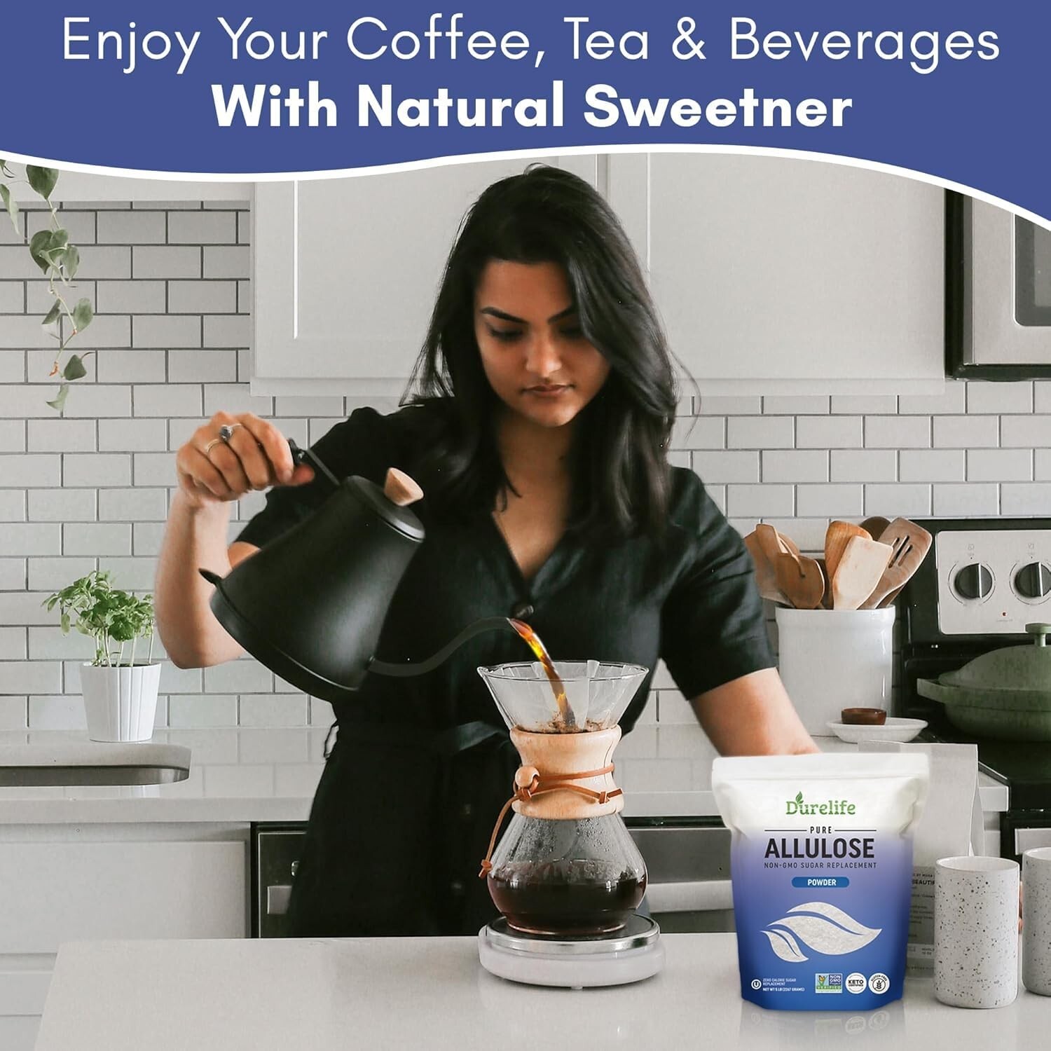 Durelife Allulose sweetener 100% Pure Powdered Sugar Substitute 10 lb