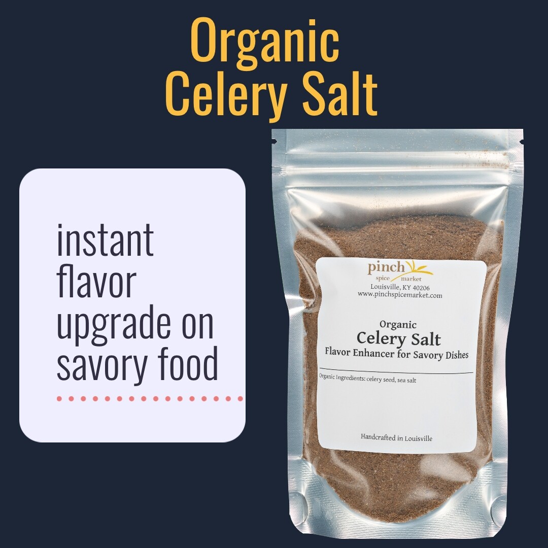 Organic Celery Salt | Versatile Seasoning for Savory Foods