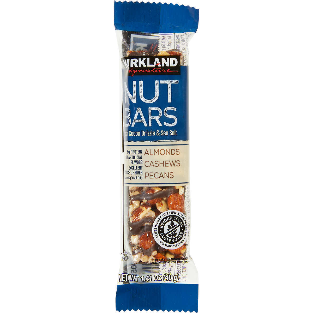 2 Packs Kirkland Signature Nut Bars 30 ct 42.3 oz each Pack