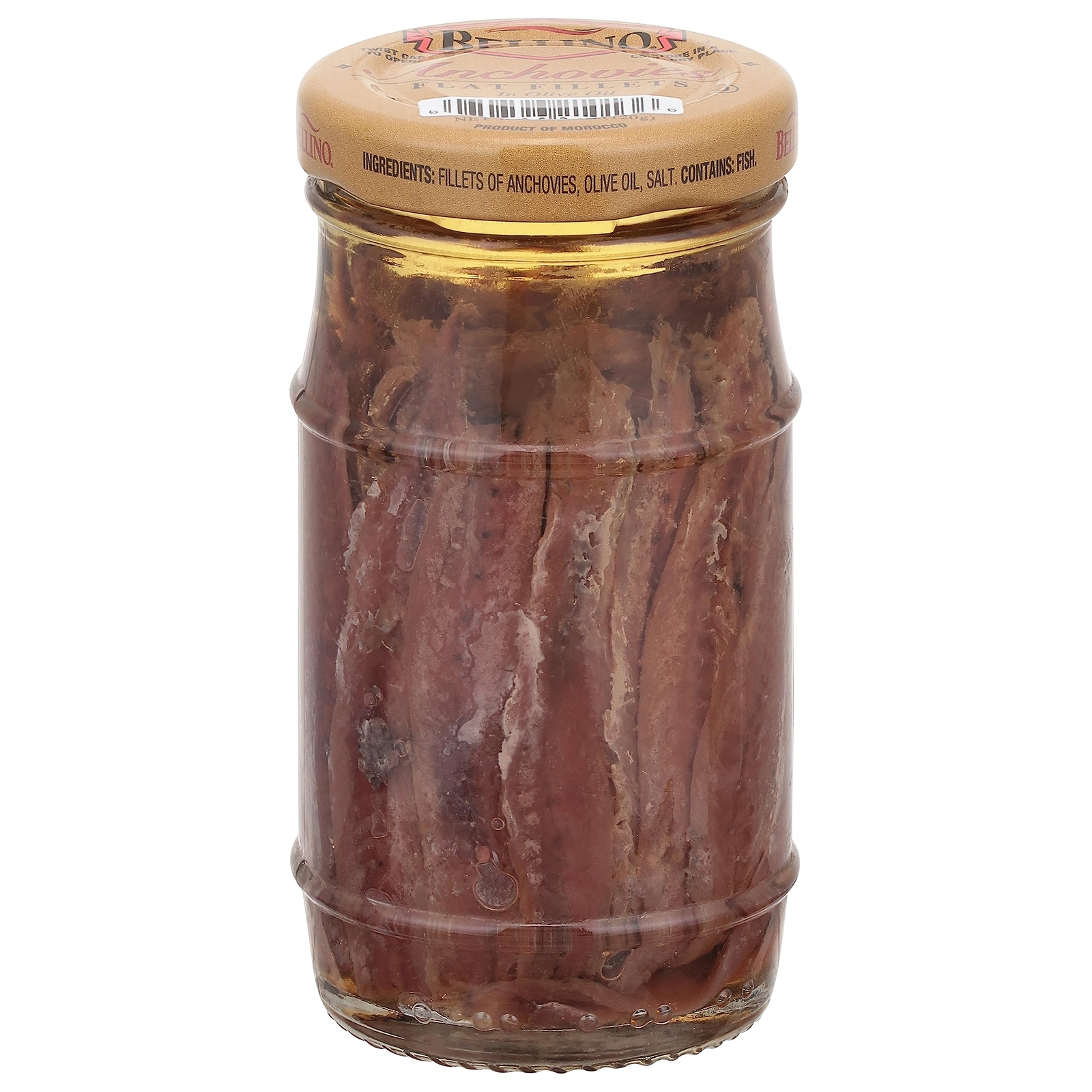 Anchovy Filets in Olive Oil 4.2 Ounce Italian Gourmet Seafood Snack