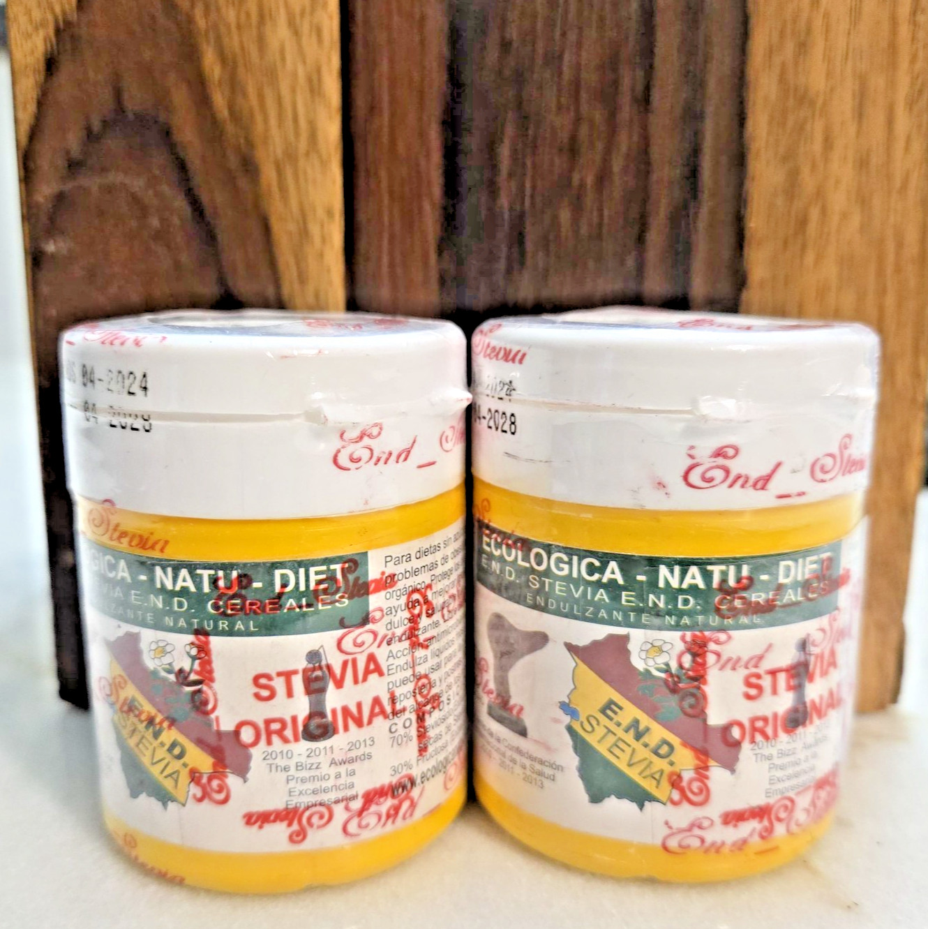 SWEETENER STEVIA NATU DIET BOLIVIAN 2 JAR 80 GR