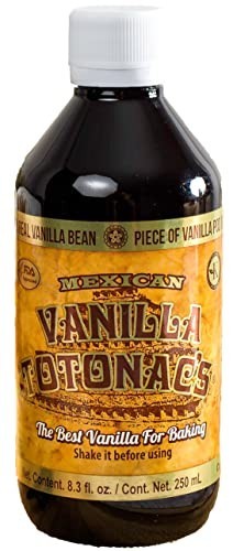 Pure Mexican Vanilla Extract – 8.3 Oz (250 mL) – Authentic Flavor for Baking & C