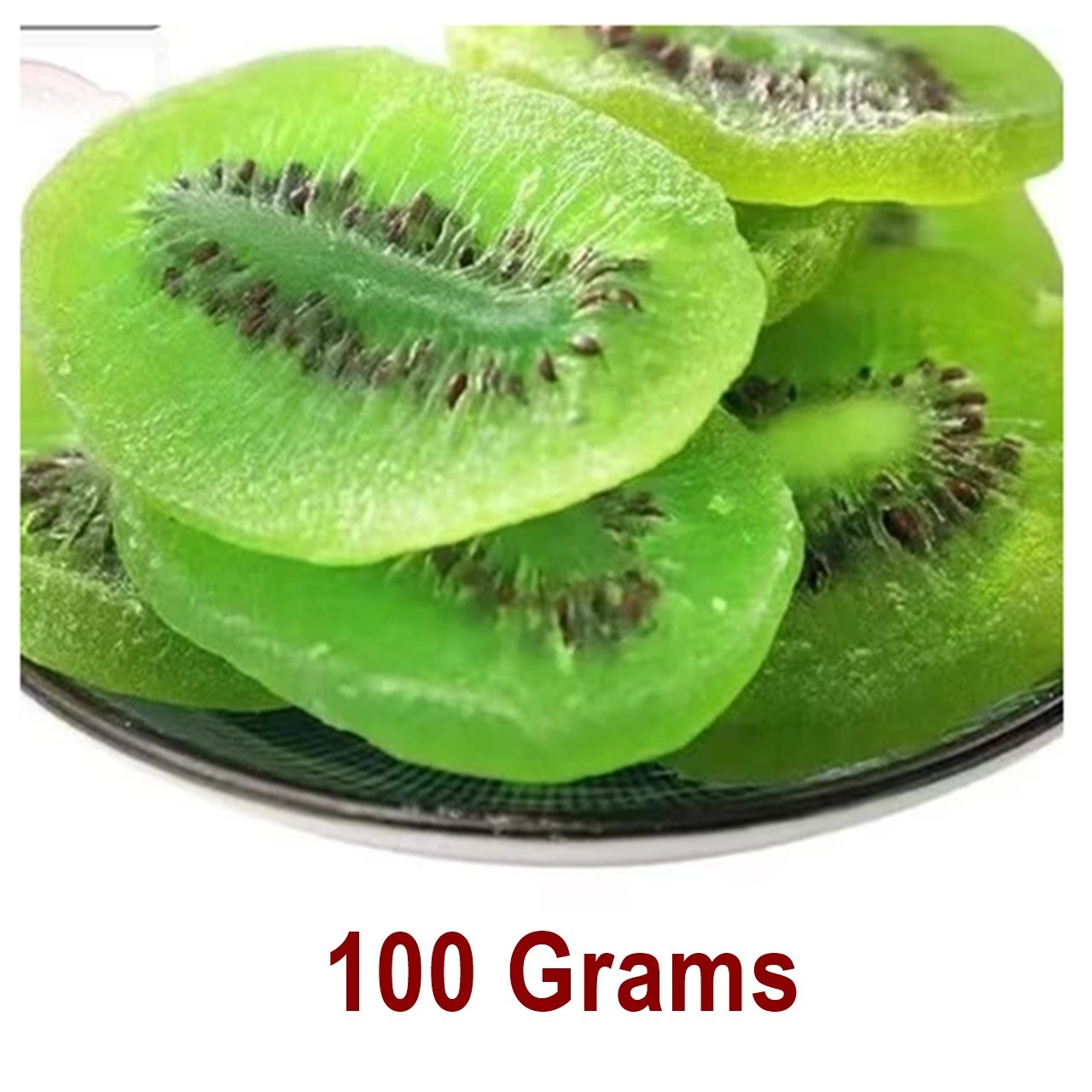 Low Sugar Natural Dried Kiwi 100g Premium Dried Fruit Healthy Snack Green Kiwi