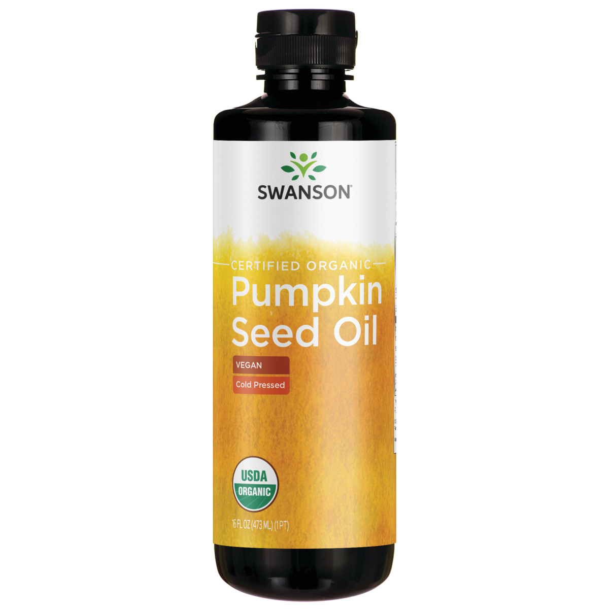 Swanson Certified Organic Extra Virgin Pumpkin Seed Oil 16 fl oz Liquid