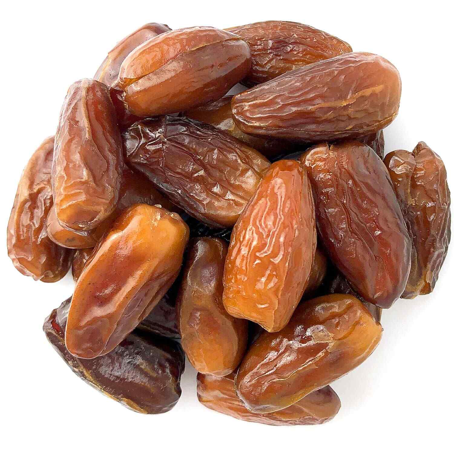 Organic Deglet Noor Dates — Non-GMO, Kosher, Raw, Vegan, Pitted — Food to Live