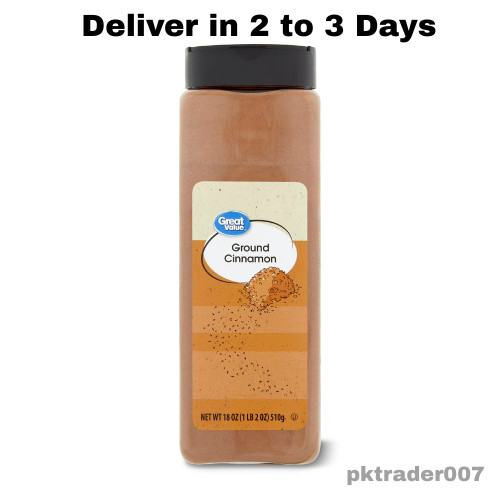Great Value Ground Cinnamon, 18 oz, Free Shipping