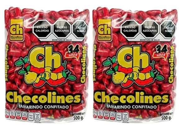 Checolines Tamarindo Confitado 2 PACK – 500 g Cada Bolsa