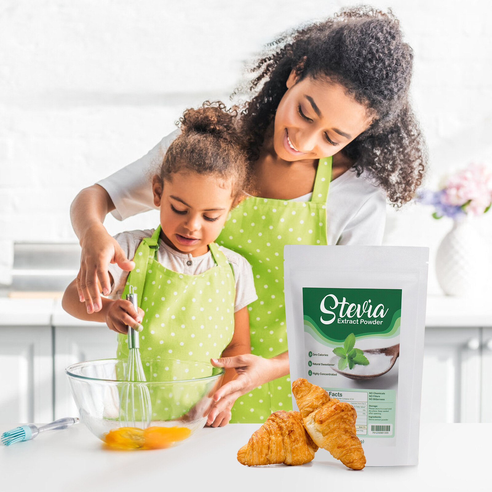 7oz Stevia Powder Premium Pure Nature Extract Sweetener 0 Cal Sugar Substitute