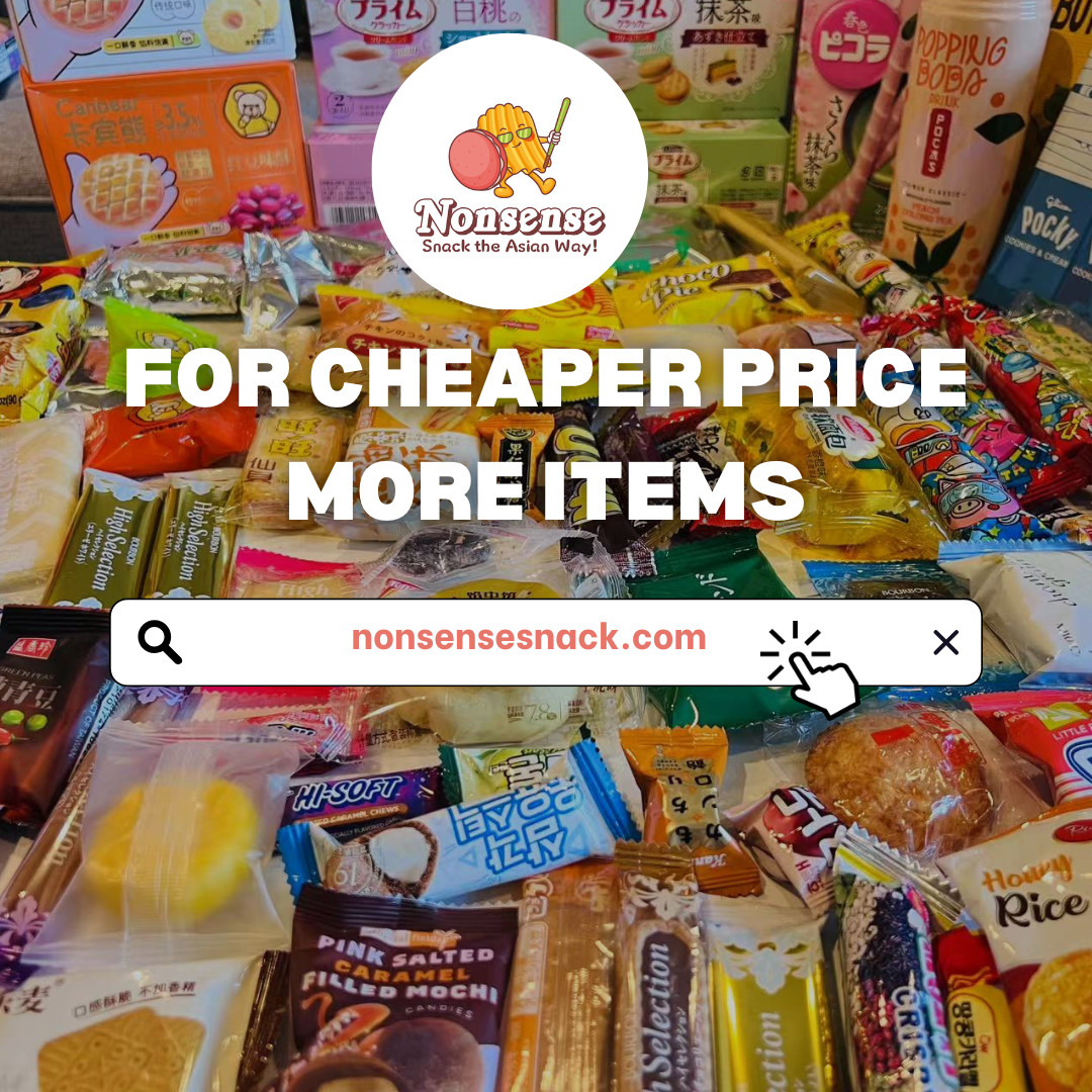 Free Priority 60 Pieces With Drink Japanese Korean Asian Snacks | SNACK SAMPLERS