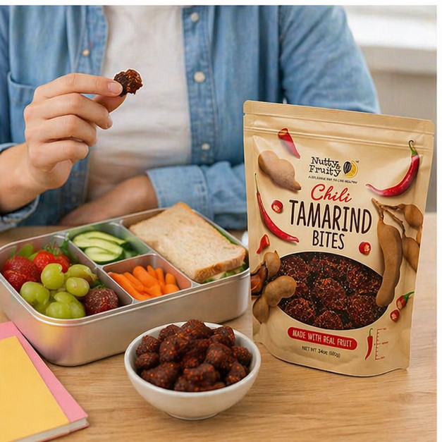 2-PACK Nutty and Fruity Chili Tamarind Bites, 24 Ounce – REAL FRUIT, Gluten Free