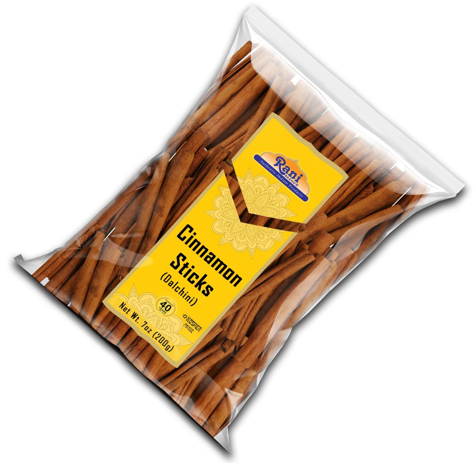 Rani Cinnamon Sticks 7oz (200g) ~ 22-26 Sticks 3 Inches in Length Cassia Round