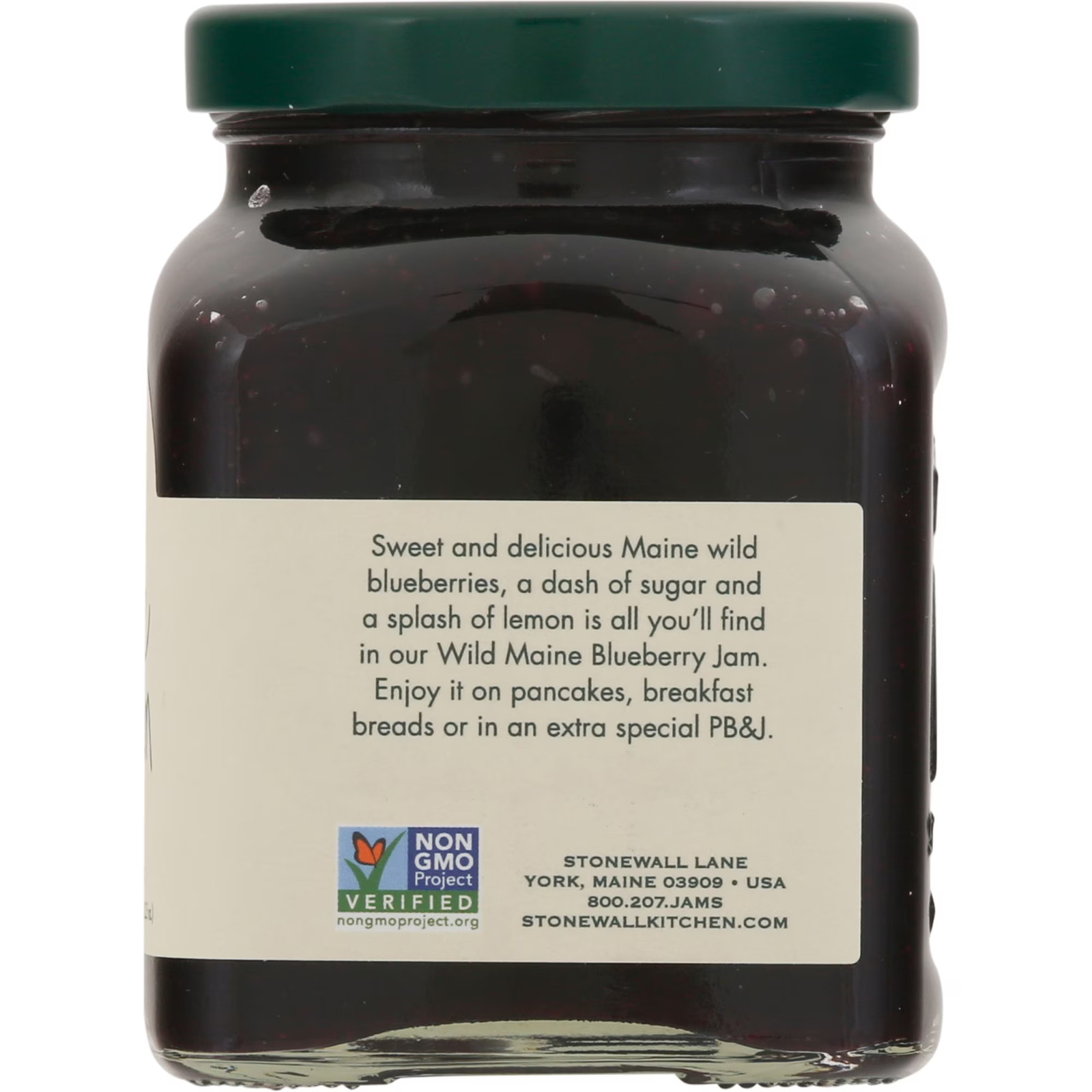 Stonewall Kitchen, non GMO, Wild Maine Blueberry Jam, 12.5 oz. Jar