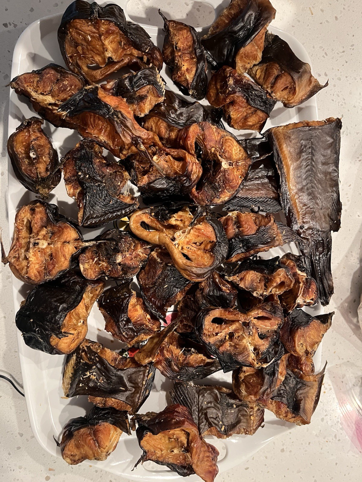 SMOKED DRIED NIGERIAN AFRICAN CATFISH KABAMBALE 1 LBS NO HEAD
