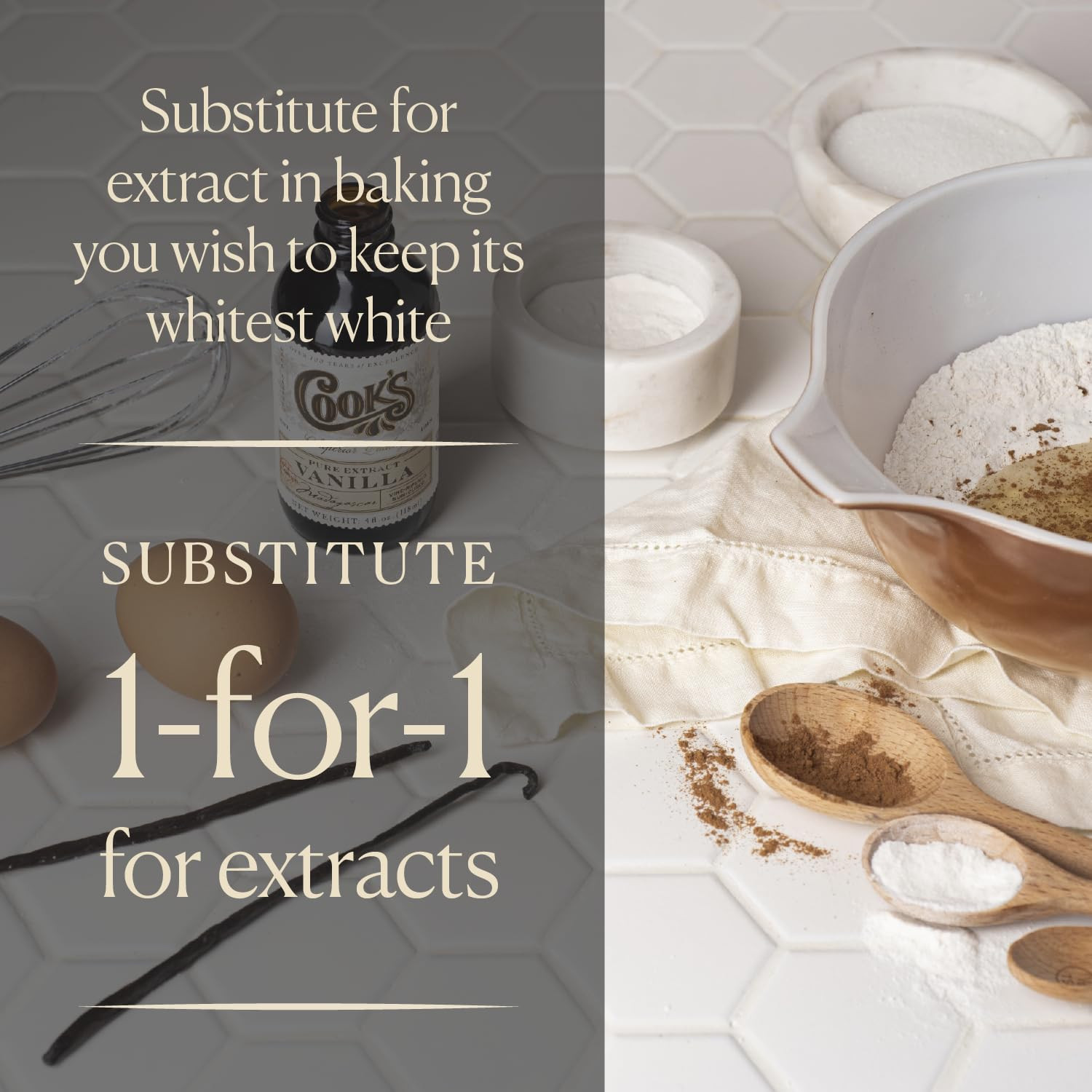 Cook’S, Organic Vanilla Powder, World’S Finest Gourmet Fresh Premium Vanilla, 4.
