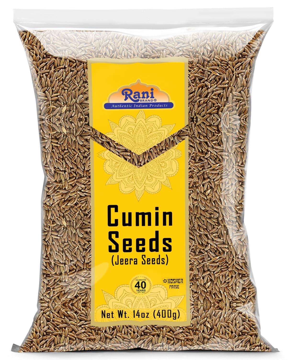 Rani Cumin Seeds Whole (Jeera) Spice 14oz (400g) ~ All 14 Ounce (Pack of 1)