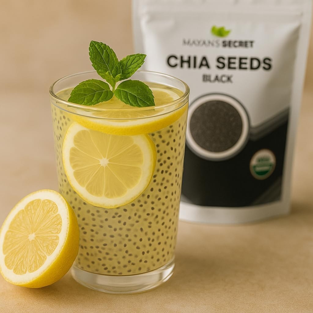2 LB 100% PURE PREMIUM BLACK CHIA SEEDS VEGAN GLUTEN-FREE Non-GMO USDA ORGANIC