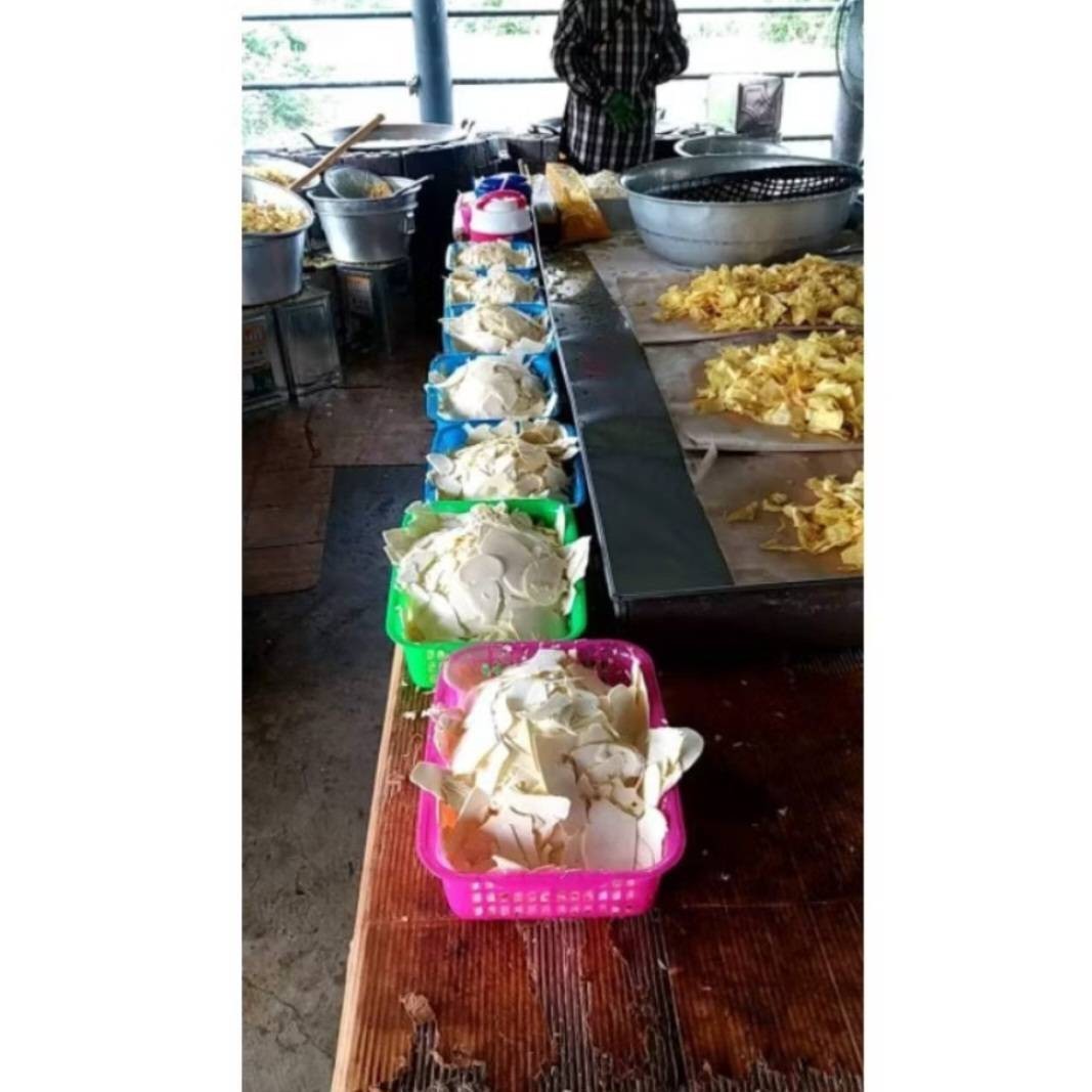 500gx2Packs Crispy Fried Durian Thai Snack Sweet Crunchy OTOP THAI CHANSOM BRAND