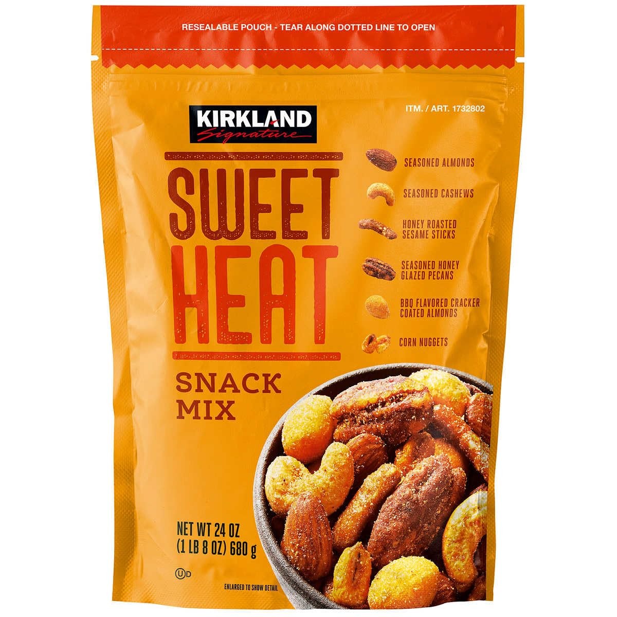 Kirkland Signature Sweet Heat Snack Mix 24 oz