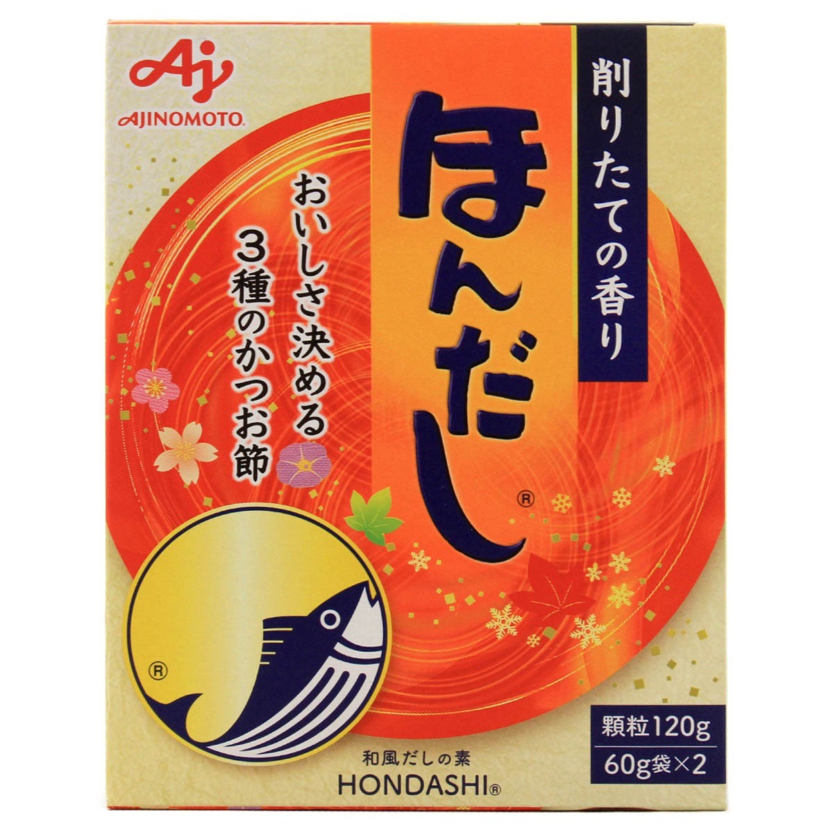 Ajinomoto Hondashi Bonito Soup Stock Dashi Granules 4.23oz (60g x2) Japan