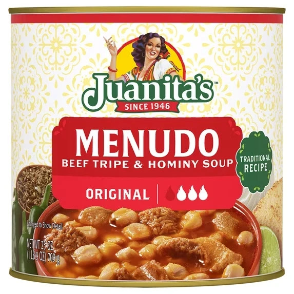 Juanita’s Foods Ready to Serve Original Menudo Soup, 25 oz Can