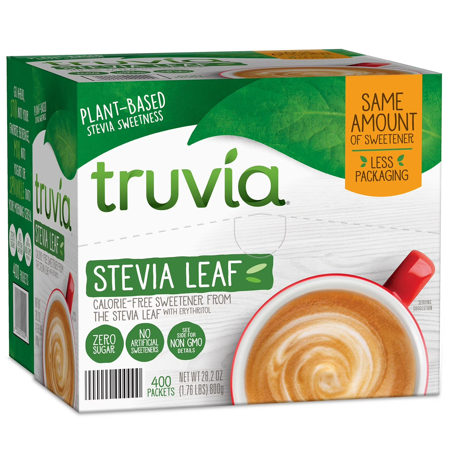 Truvia Original Calorie-Free Sweetener Packets, 400 ct. FREE SHIPPING