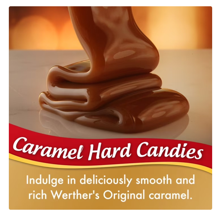 Werther’s Original Hard Caramel Candy, 30 oz