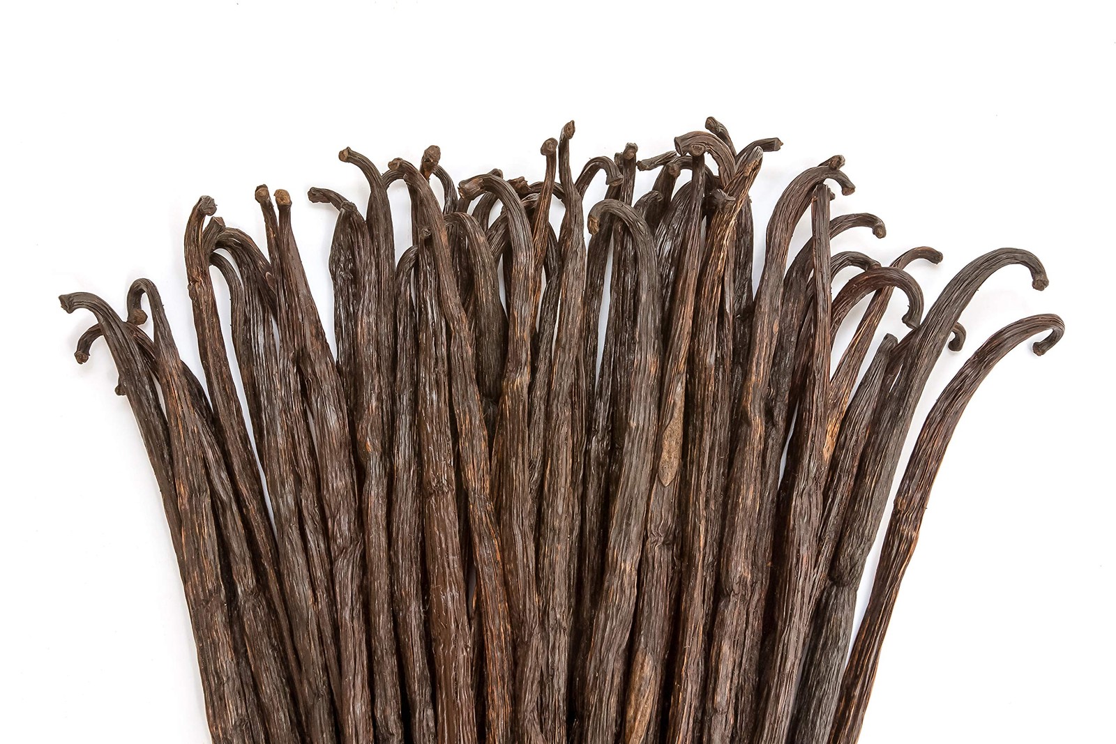 10 Vanilla Beans – Whole Extract Grade B Pods 10 Count, Black / Dark Brown