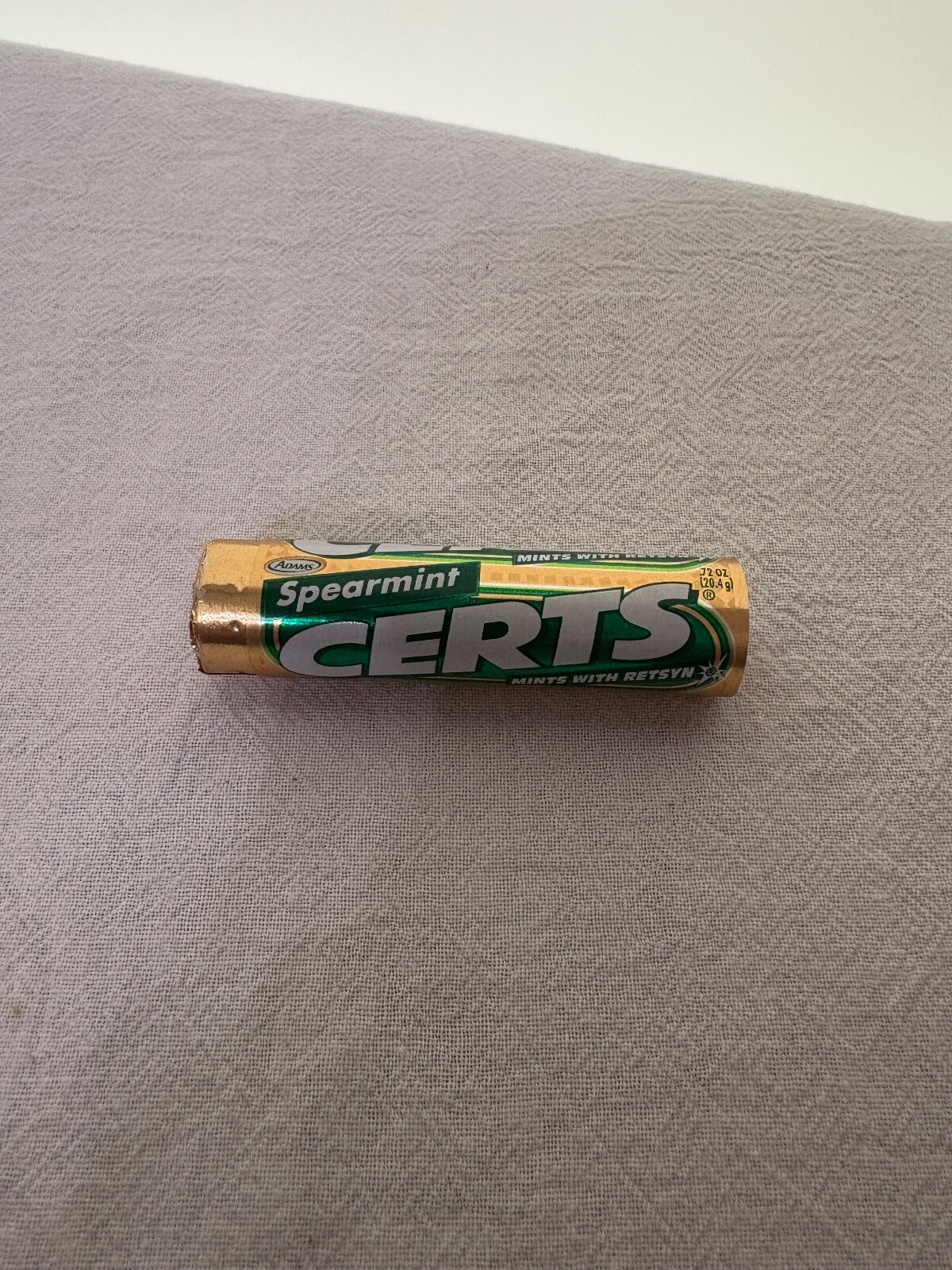 CERTS Spearmint mints with Retsyn